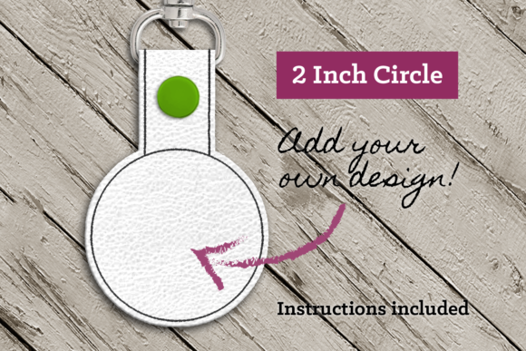 Blank Circle ITH Key Fob: A Craft Fair Staple Review