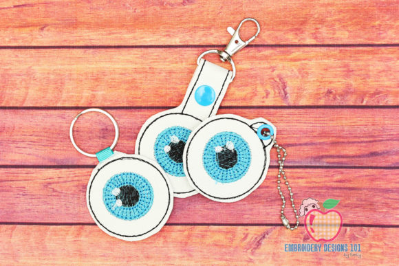 Eye Shape ITH Key Fob Pattern Review
