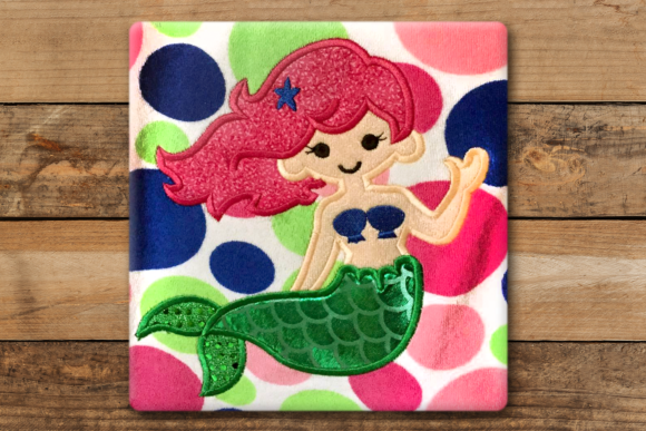 Mermaid Applique Review for Boutique Sweatshirts