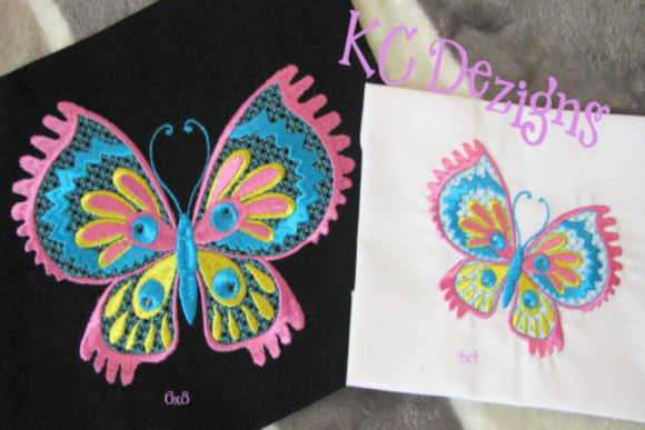 Pretty Butterflies 5: A Delightful Embroidery Design