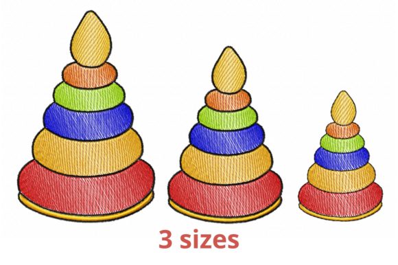 Pyramid Toy: A Vibrant Choice for Personalized Baby Gifts