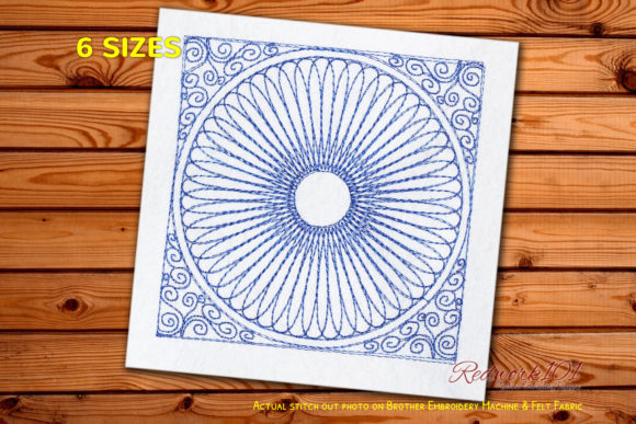 Review: Round Design Redwork for Boutique Sweatshirts
