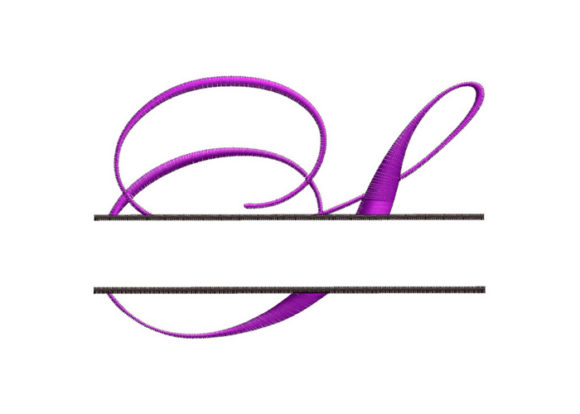 Review: Split Monogram Font Letter S for Boutique Apparel